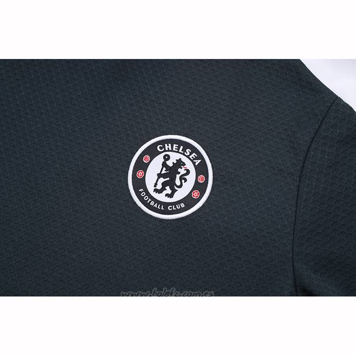 Chandal del Chelsea Manga Corta 2025-2026 Gris - Pantalon Corto